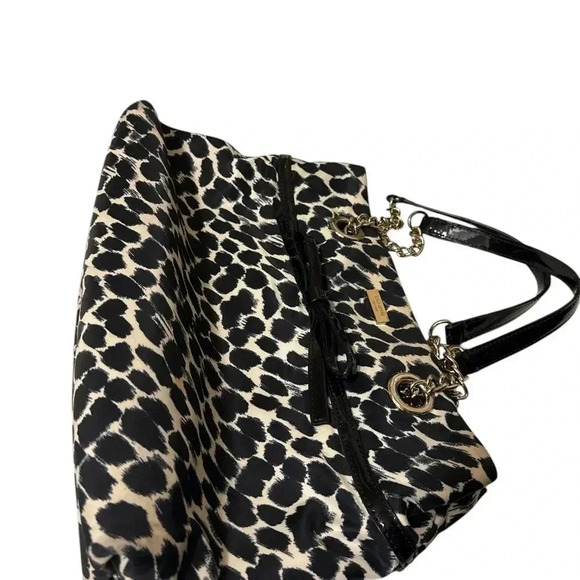 Kate Spade Animal Print gold chain purse Cheetah Large. In great conditions - Picture 10 of 11